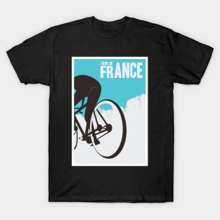 Tour de France Retro Vintage Poster Design Gift T-Shirt